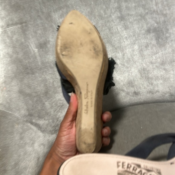 Salvatore ferragamo  shoe blue size 7 - Picture 4 of 4